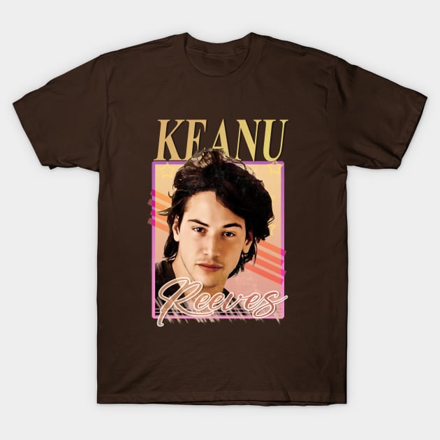 Keanu Reeves || Retro art || 90s T-Shirt by Alaknanda prettywoman